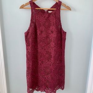 WAYF Large Rose Mini Dress